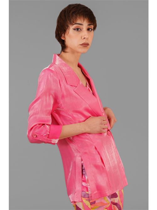 Giacca laminata elmas phil | 040497FUXIA